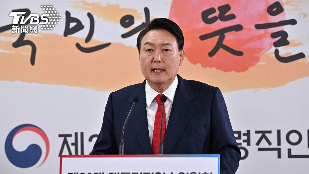 南韓準總統尹錫悅。（圖／達志影像美聯社）