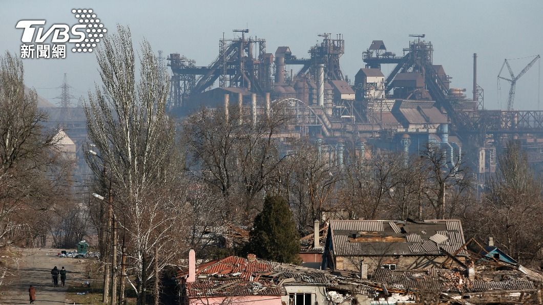 駐守在馬立波亞速鋼鐵廠的烏軍誓言將奮戰到底。（圖／達志影像路透社）