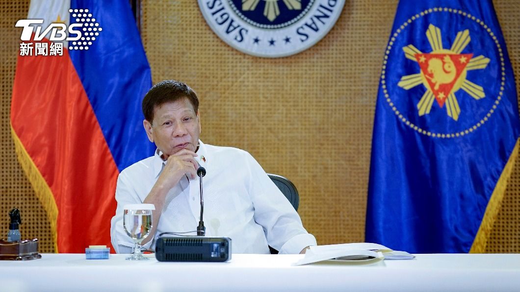 菲律賓總統杜特蒂。（圖／達志影像美聯社）
