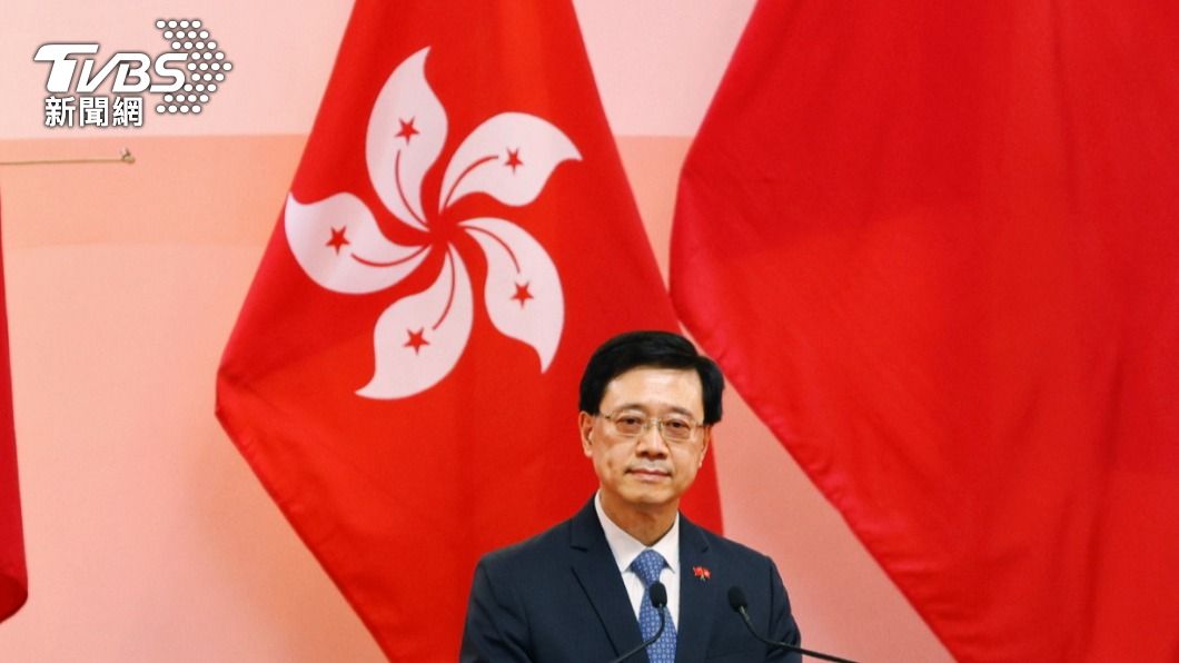 李家超參選下屆香港特首。（圖／達志影像路透社）
