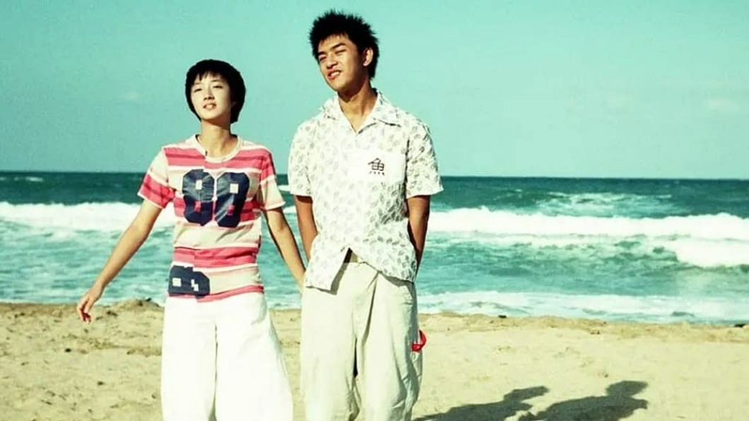 桂綸鎂（左）與陳柏霖曾演出電影《藍色大門》爆紅。（圖／翻攝自IMDB）