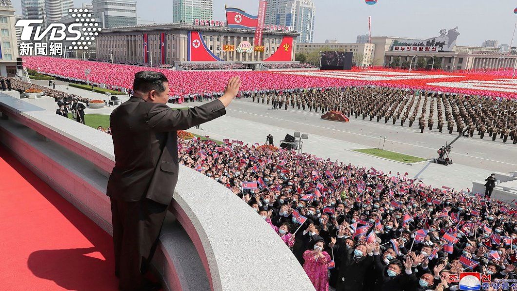 北韓閱兵。（照片來源：AP）