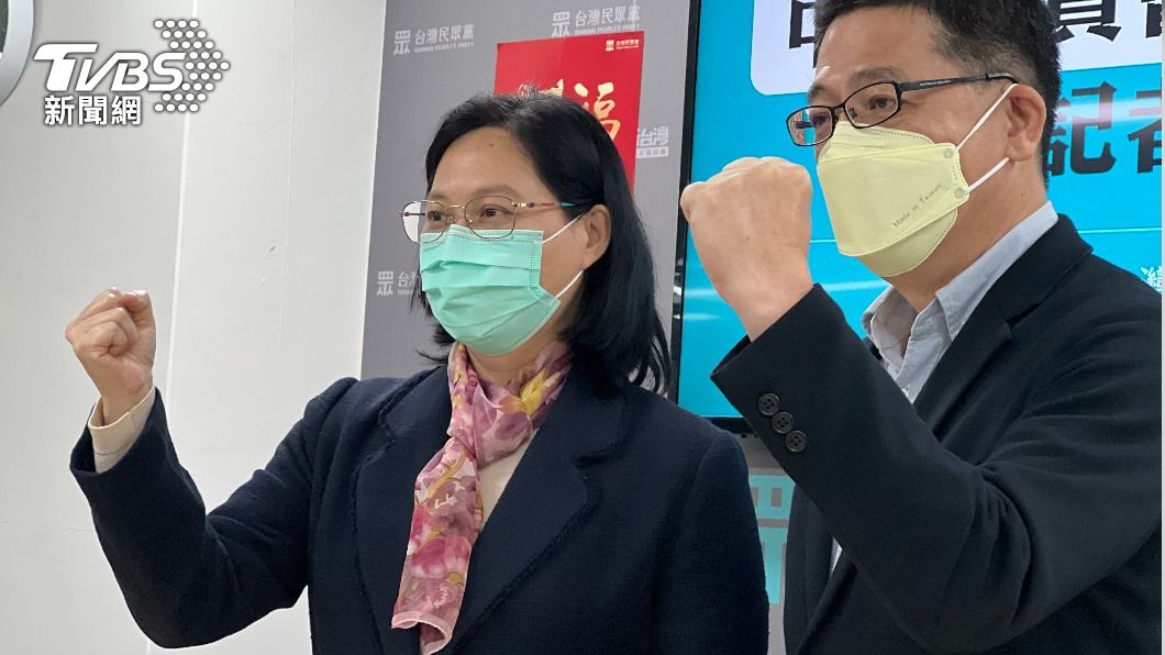 賴香伶日前出線，將代表民眾黨投入桃園市長選戰。（圖／TVBS）