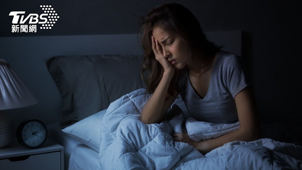 現代人壓力大，導致睡眠品質經常不佳。（示意圖／shutterstock達志影像）