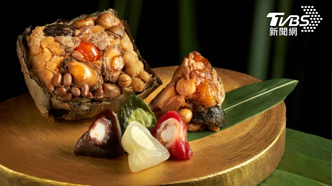 台北福華大飯店今年3個館內餐廳推出3款端午粽禮盒。（圖／台北福華提供）