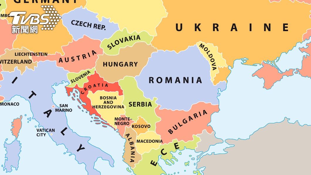 波士尼亞位於巴爾幹半島西部。（示意圖／shutterstock 達志影像）