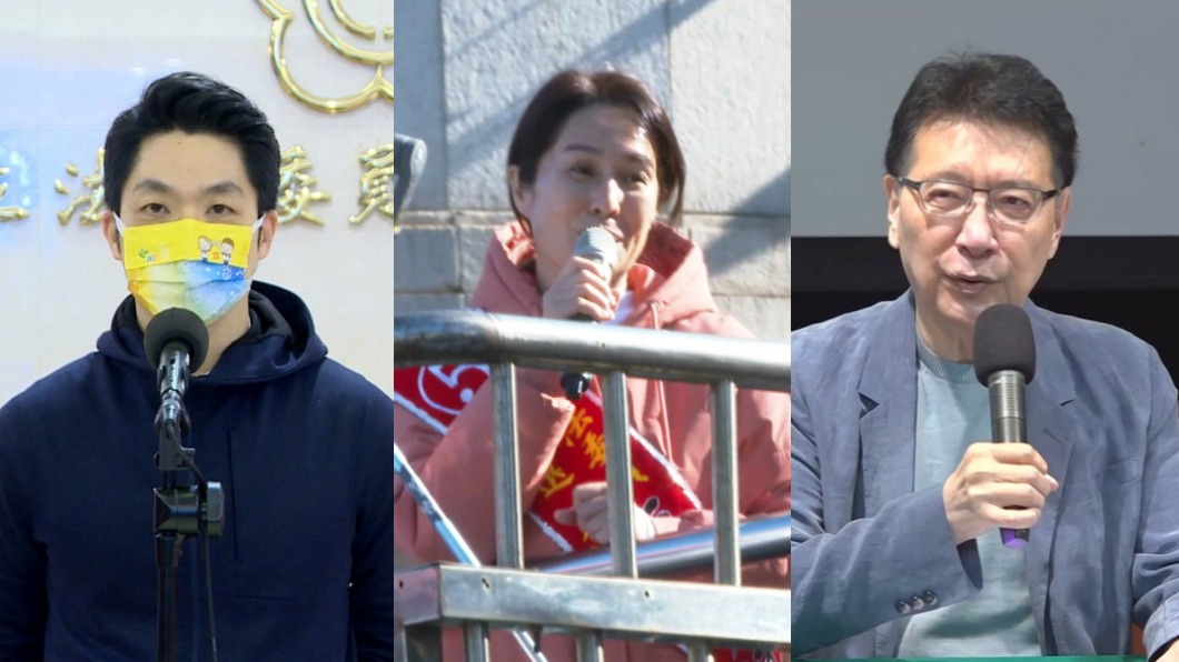 立法委員蔣萬安、高金素梅，資深媒體人趙少康。（圖／TVBS資料畫面）