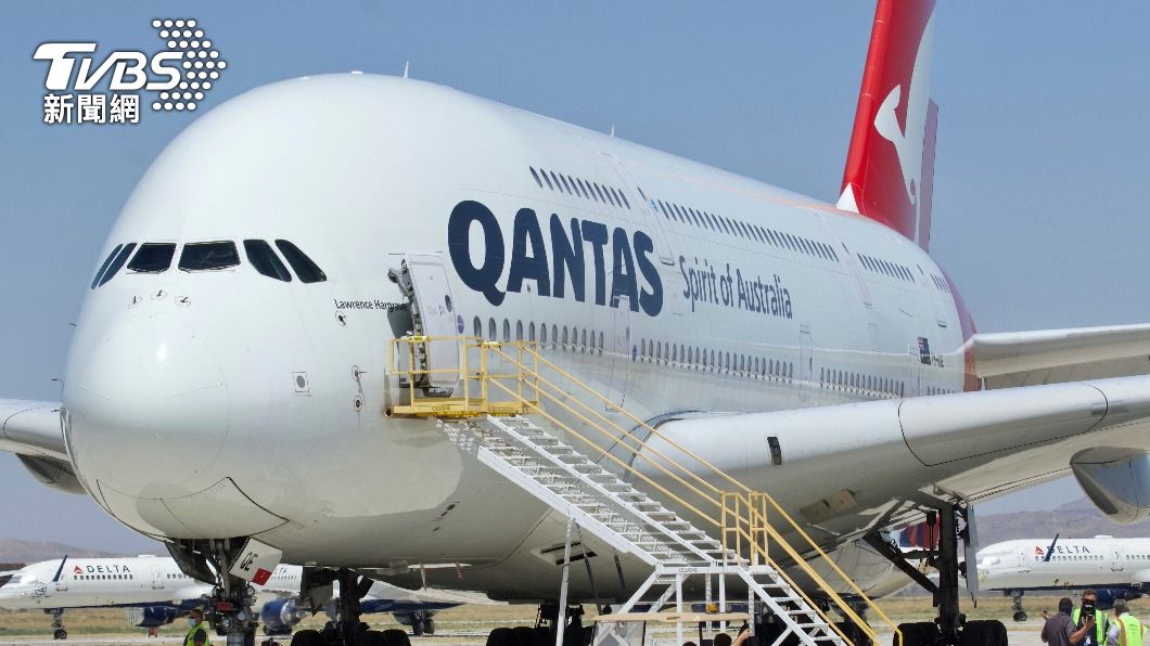 澳洲航空公司（Qantas）。（圖／達志影像美聯社）