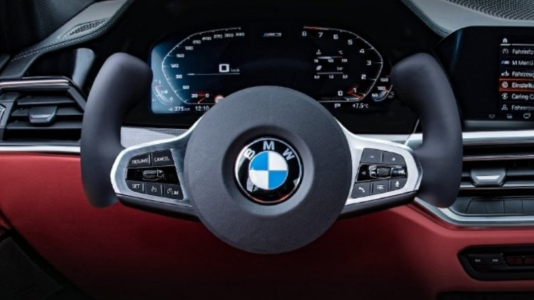 BMW設計全新方向盤。（圖／ BMW）