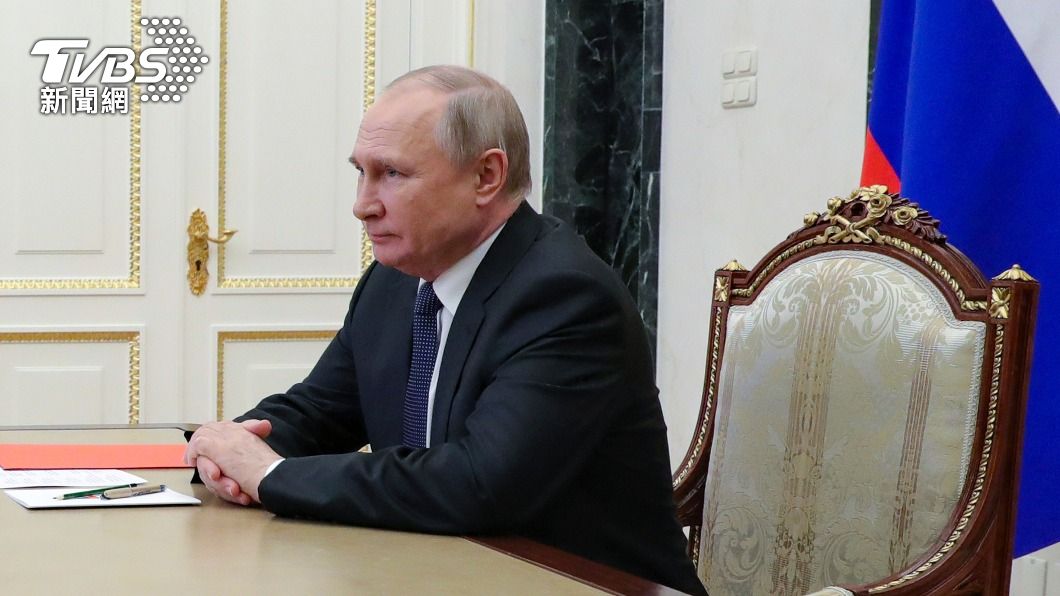 俄羅斯總統普欽簽署一項報復性經濟制裁命令。（圖／達志影像美聯社）
