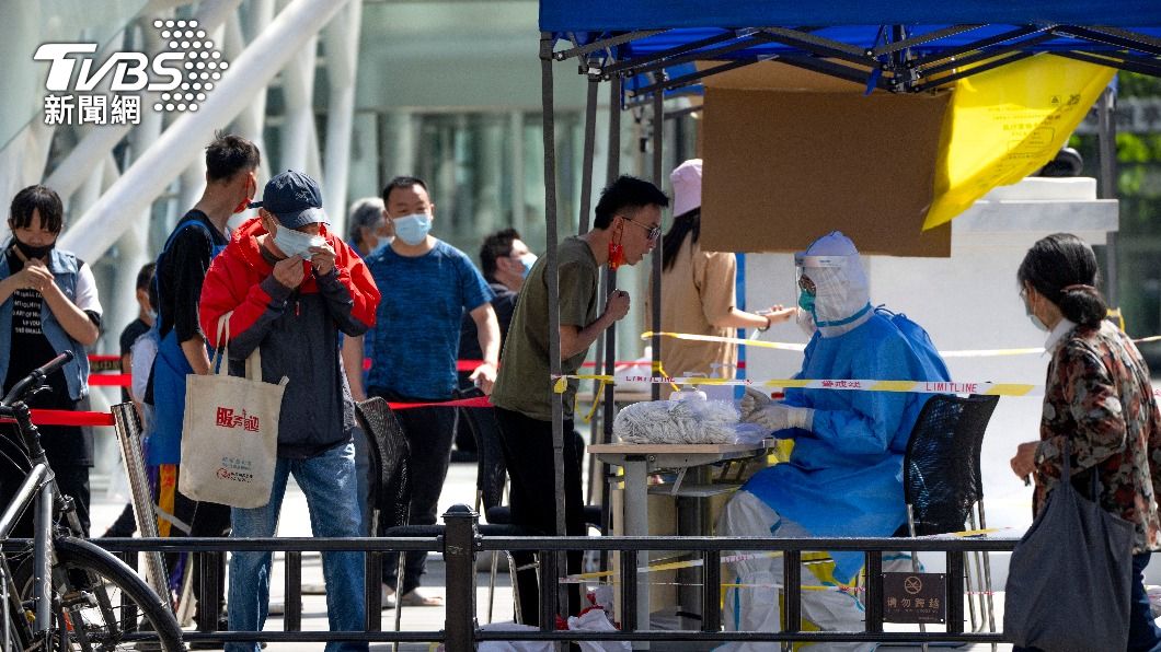 從4月22日到5月4日，北京這波累計感染者已超過500例。（圖／達志影像美聯社）