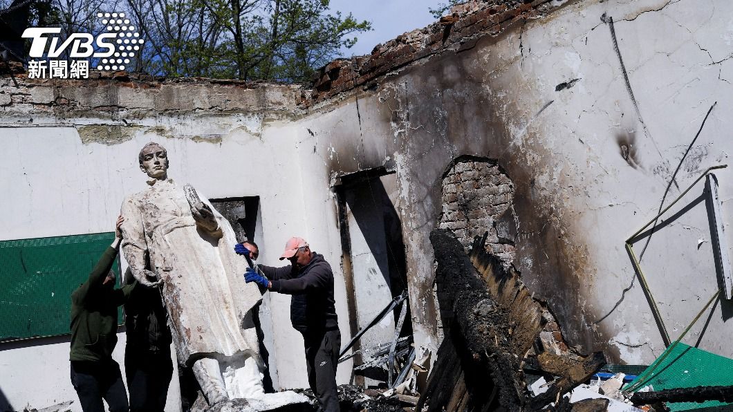 俄羅斯摧毀了烏克蘭一座詩人博物館。（圖／達志影像路透社）