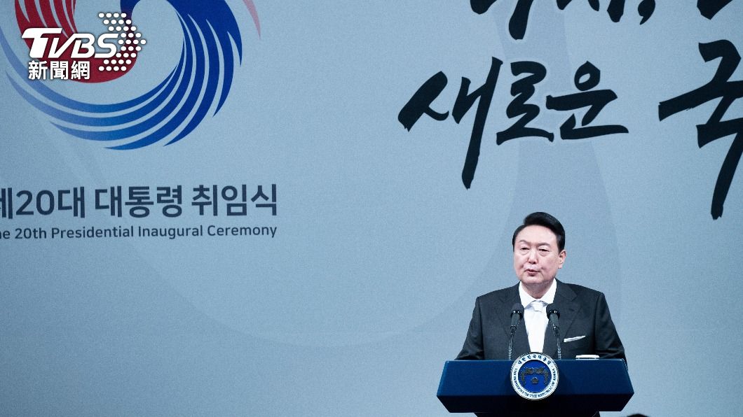 南韓總統尹錫悅。（圖／達志影像美聯社）