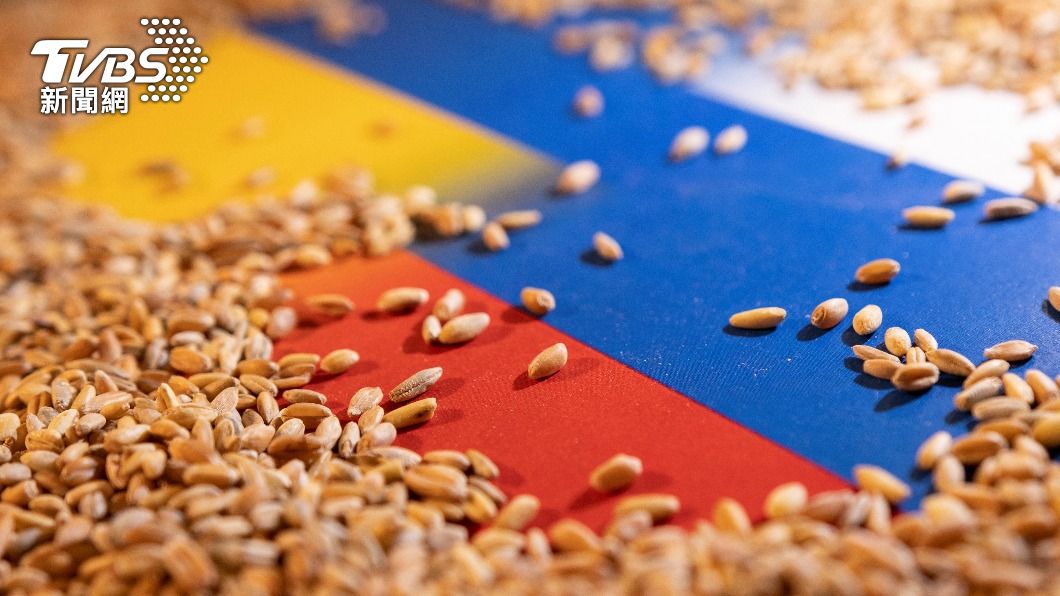 戰爭中俄羅斯洗劫大量烏克蘭穀物欲轉手販售。（圖／達志影像路透社）
