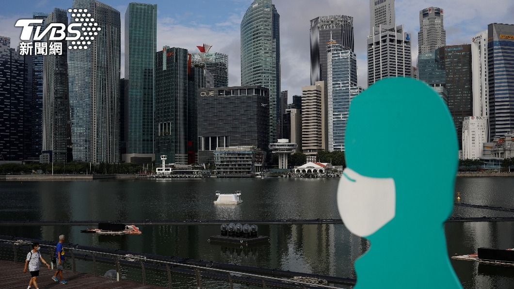 新加坡近日疫情升溫。（圖／達志影像路透社）