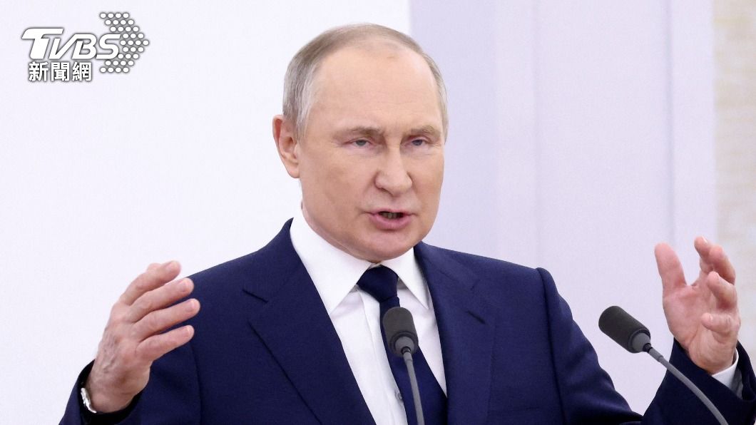 俄羅斯總統普欽（Vladimir Putin）。（圖／達志影像路透社）