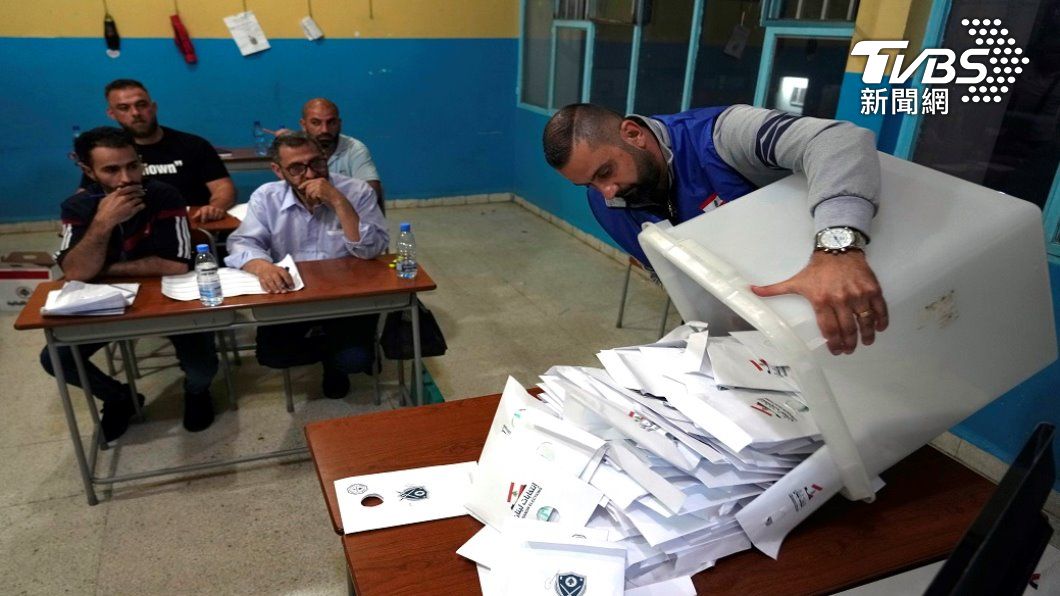 黎巴嫩國會大選。（照片來源：AP）
