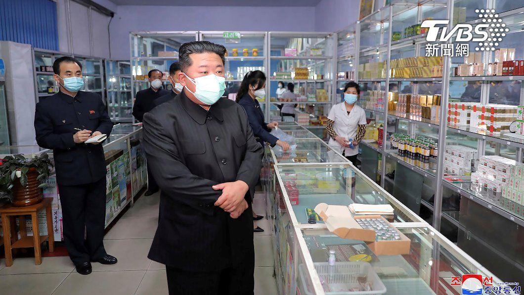 北韓領導人金正恩。（照片來源：AP） 北韓疫情嚴重累計56死 急向中國搶購藥物