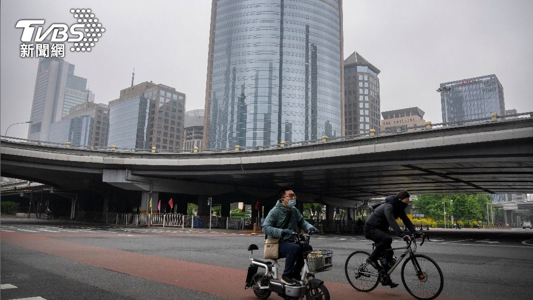 上海市批准第一批金融機構復工。（圖／達志影像美聯社）