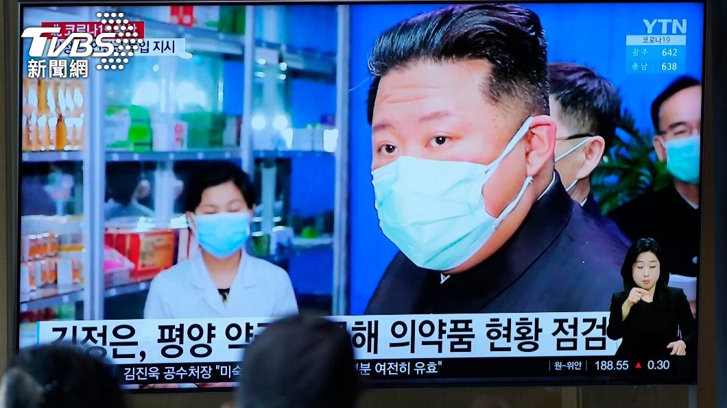 北韓9日通報新增逾26萬起新冠疑似病例。（圖／達志影像美聯社）