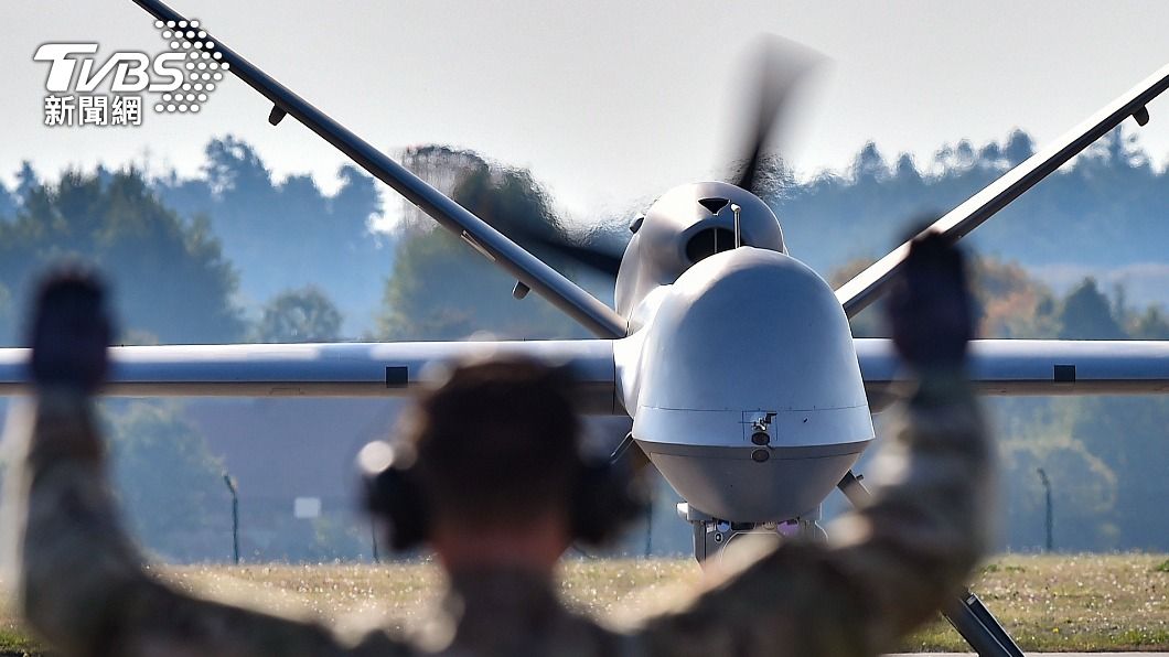 美軍推演台海作戰，認為無人機恐成關鍵。（圖／達志影像美聯社）