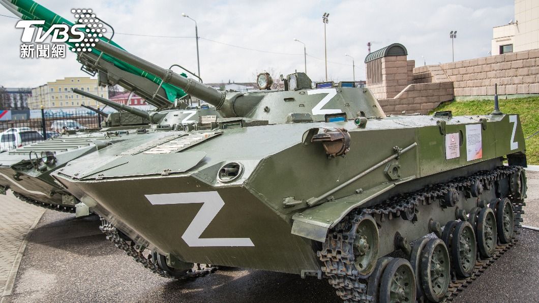 「Z」和「V」兩字被廣泛用於俄軍或親俄部隊的軍事設備上。（示意圖／shutterstock 達志影像）