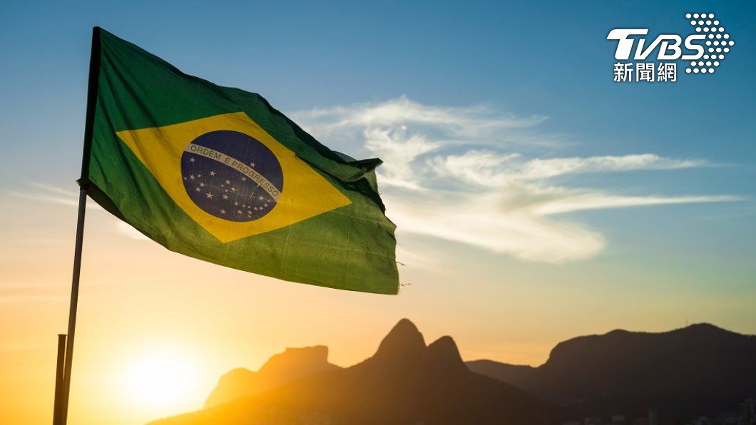 巴西國旗。（圖／shutterstock）