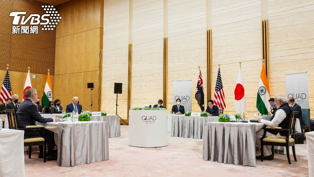 Quad峰會24日於日本東京舉行。（圖／達志影像美聯社）