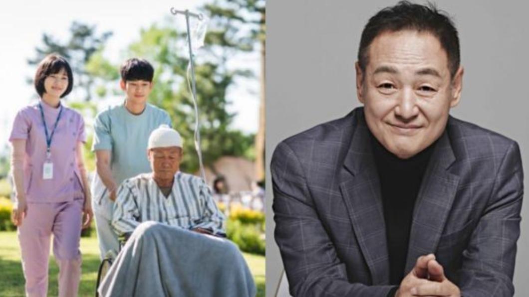 李臬在韓劇《雖然是精神病但沒關係》中飾演徐睿知的爸爸「高大煥」。（圖／翻攝自tvN、STARIT娛樂） 