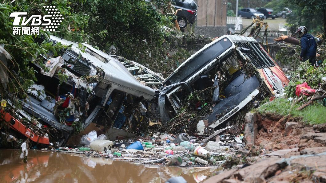 巴西近半年來遭逢多次大雨，造成多人喪生。（圖／達志影像路透社）
