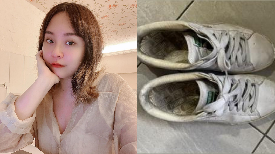 開水小姐拍賣8888元髒掉二手鞋，掀起罵聲。（圖／翻攝自開水小姐IG）