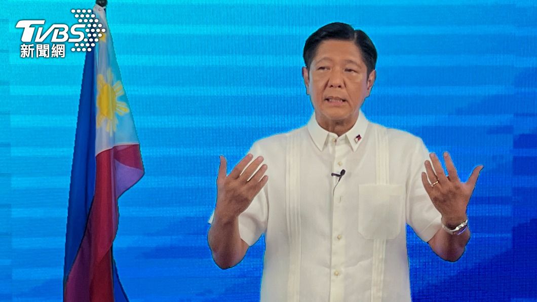 菲律賓總統小馬可仕。（圖／達志影像美聯社）