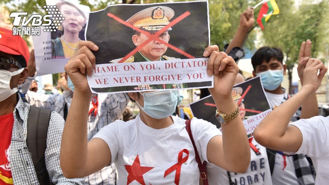 緬甸人對軍政府最高領導人敏昂萊（Min Aung Hlaing）非常反感。（示意圖／shutterstock 達志影像）