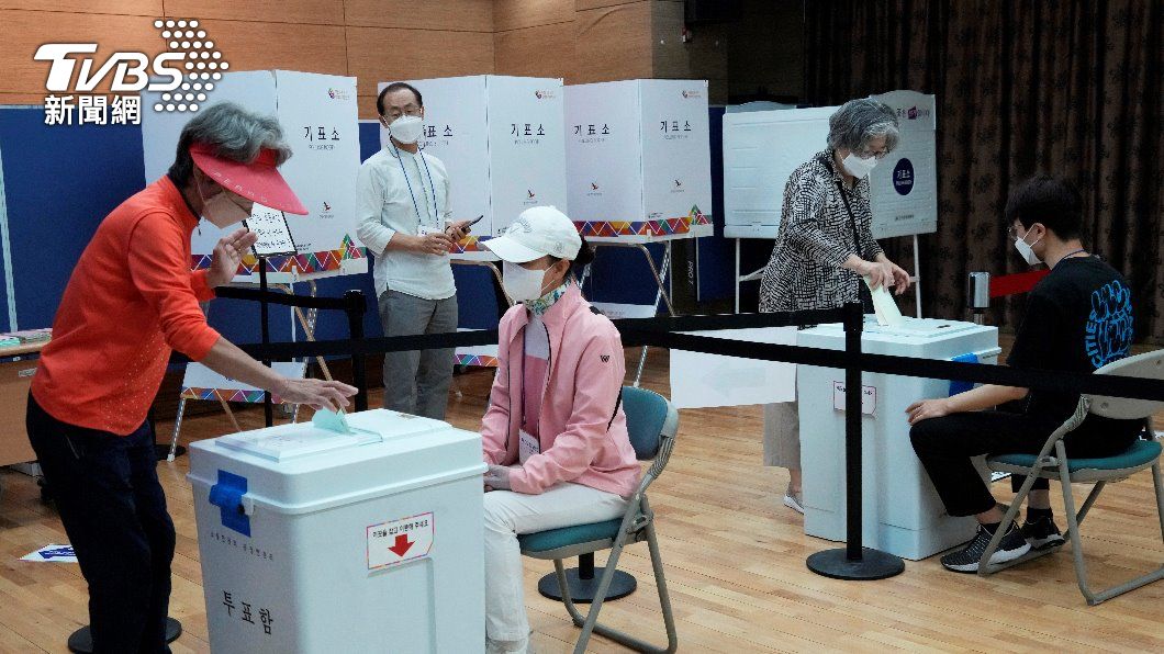 南韓選舉。（照片來源：AP）