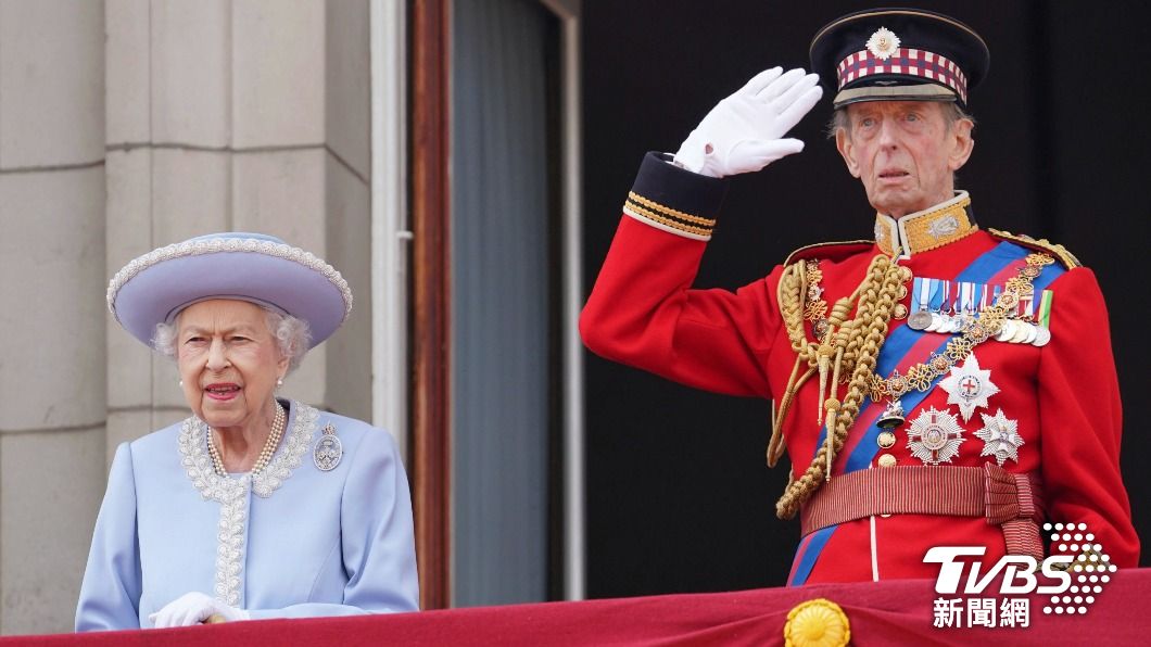 伊麗莎白女王慶祝登基70週年的「白金禧」。（圖／達志影像美聯社）