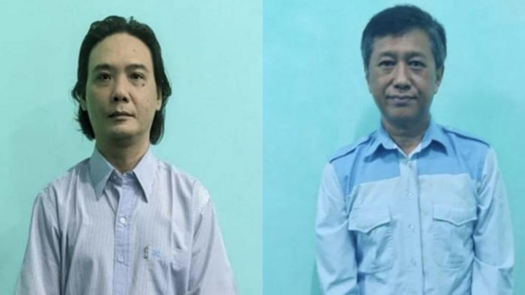 緬甸確定有4民運人士將被處以絞刑，（左）前議員漂澤亞桑、（右）民運人士覺敏友。（圖／翻攝自推特）