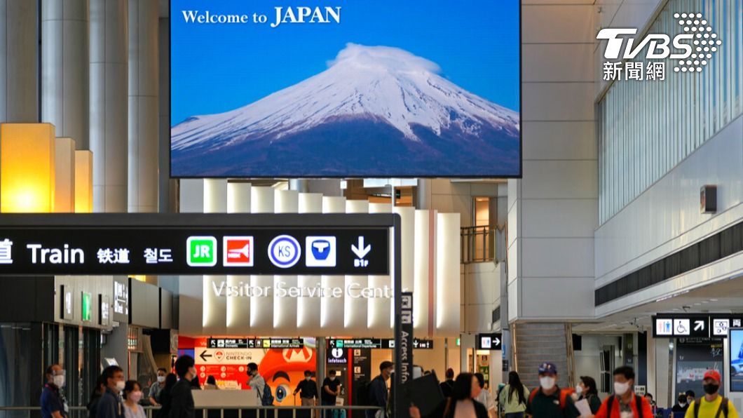 日本入境海外客增加，九月突破20萬人。（圖／達志影像美聯社）
