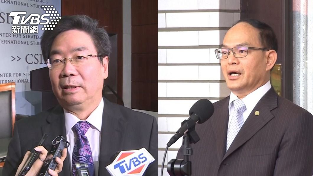 莊碩漢（左）任駐泰國大使；曾厚仁（右）為駐加拿大大使。（圖／TVBS資料畫面）