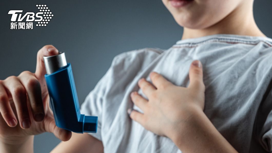 氣喘在兒童中大部分都在5歲或以下發病。（示意圖，非當事人／shutterstock達志影像）