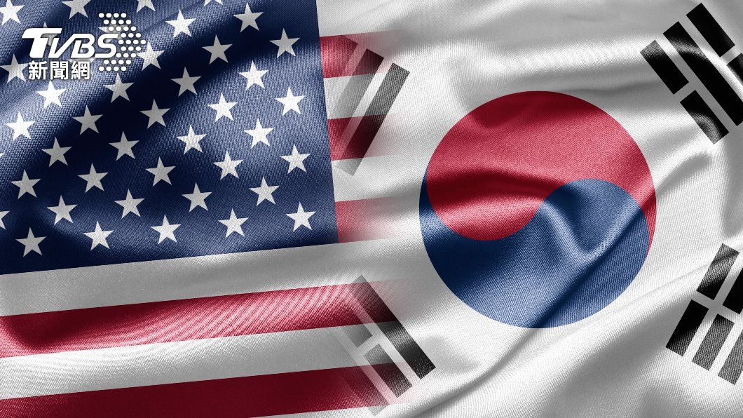 南韓與美國。（圖／shutterstock）