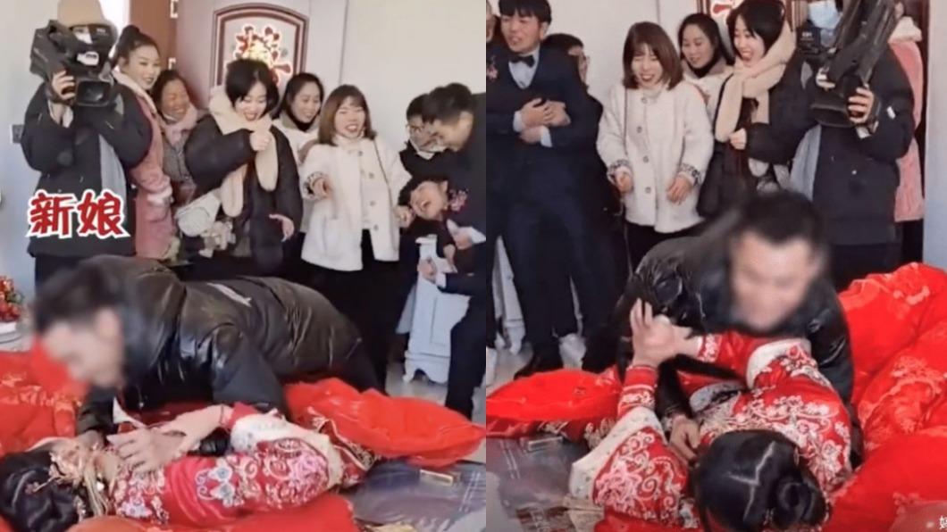 中國大陸又發生變態婚鬧事件，讓網友氣炸。（圖／翻攝自微博）