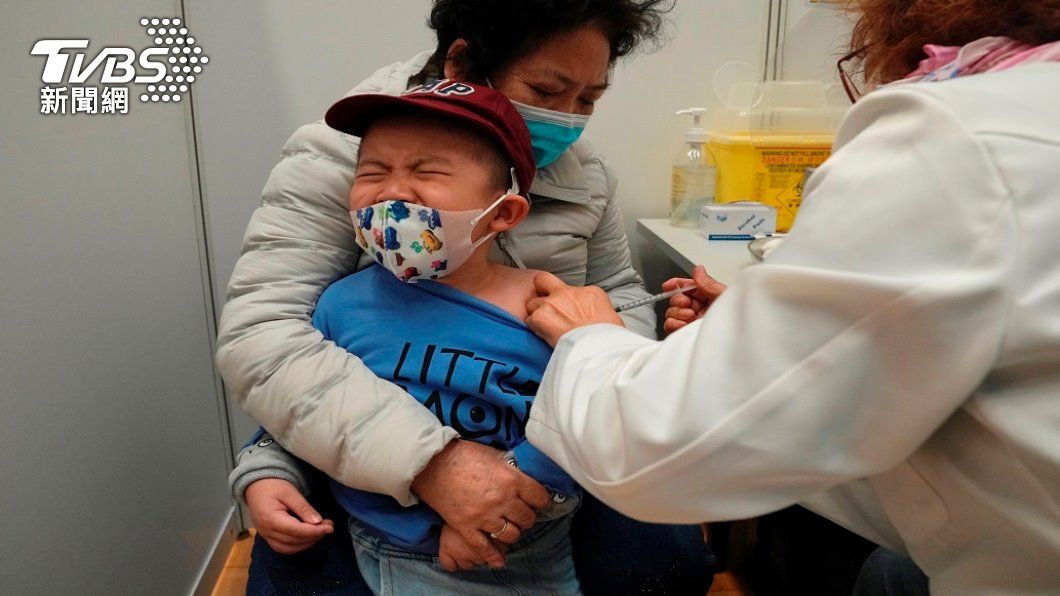幼童疫苗。（照片來源：AP）