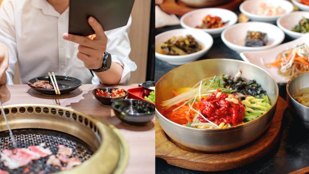 韓國料理店隨餐都有提供小菜。（圖／shutterstock達志影像）