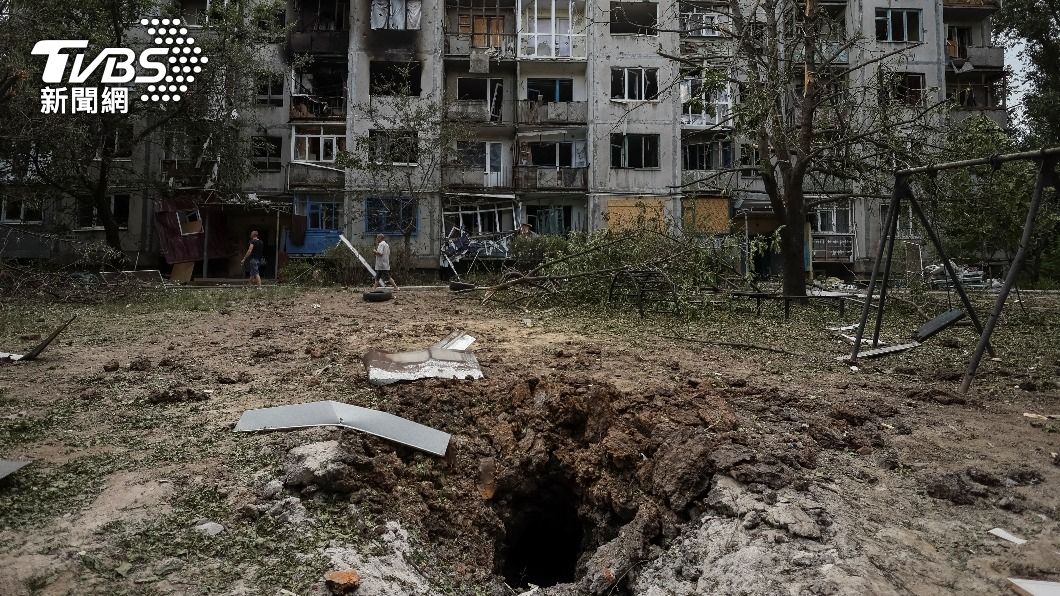 烏克蘭許多地方遭俄軍砲轟摧毀。（圖／達志影像路透社）