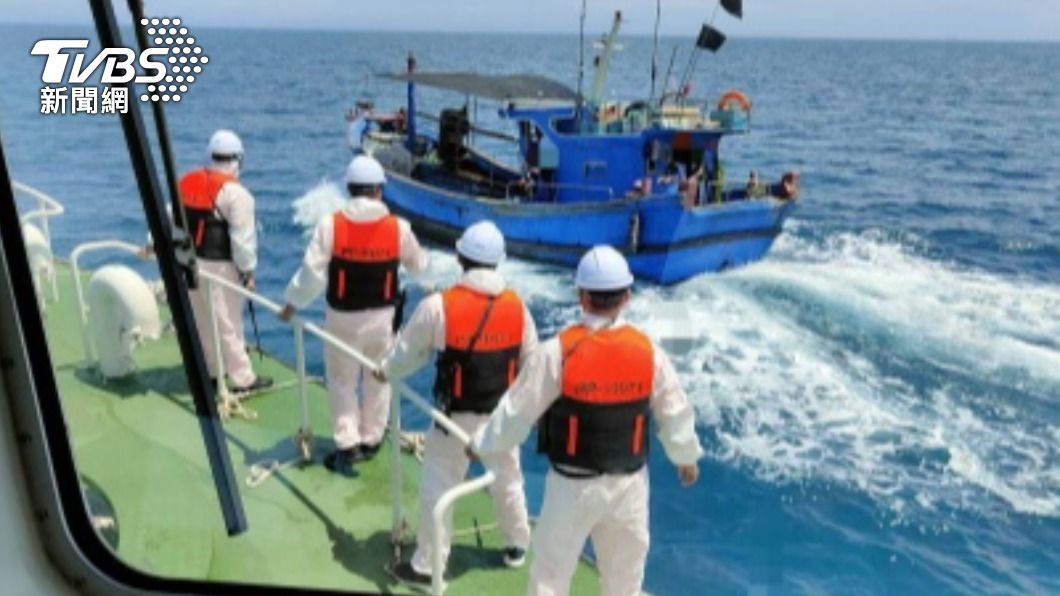 海巡署第13巡防區指揮部18日運用雷達發現在澎湖北海的目斗嶼海域有不明陸船越界。（圖／中央社）