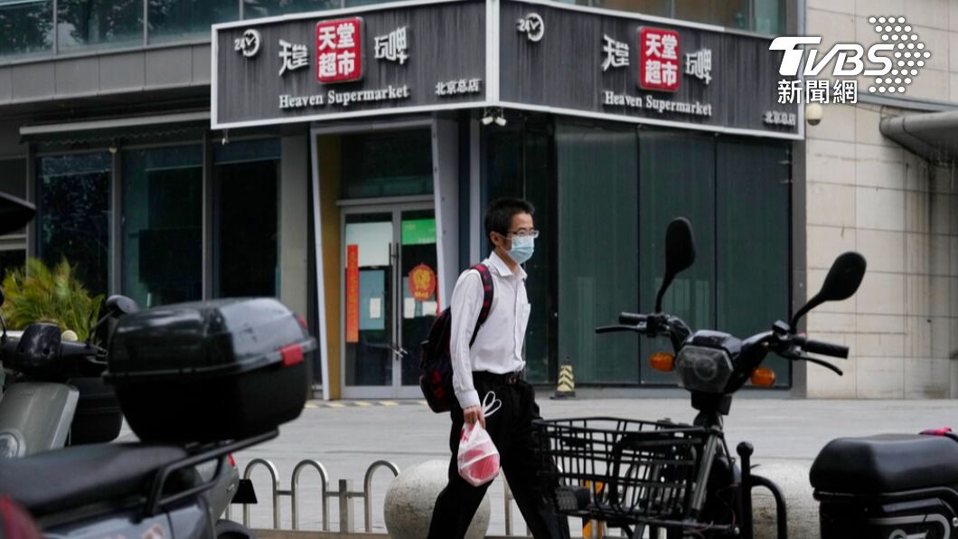 上海市解封近3週仍不讓餐館開放內用。 （圖／達志影像美聯社）
