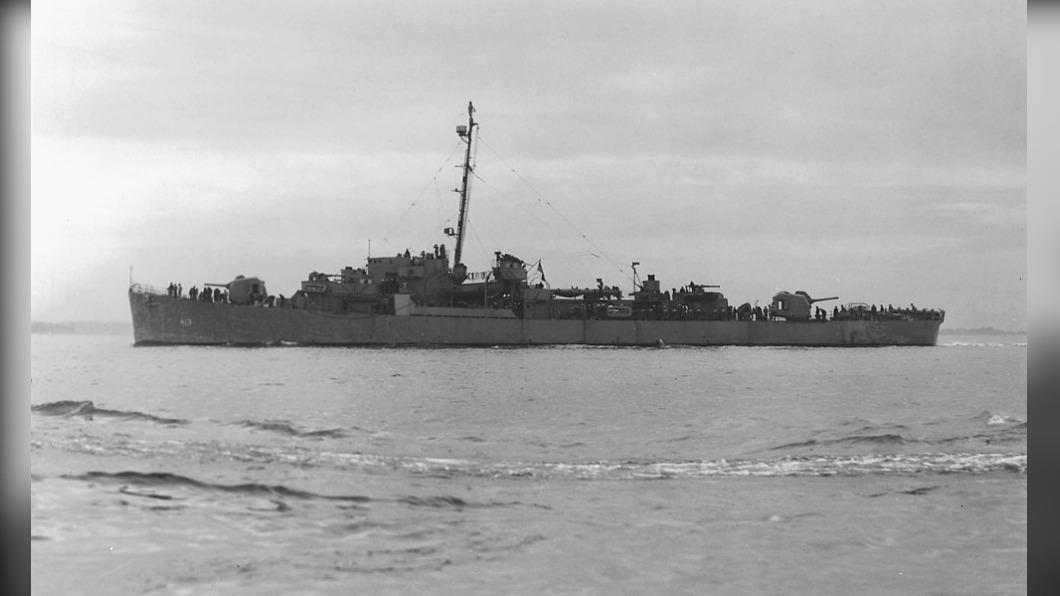 二戰期間在菲律賓海遭日軍擊沉的美軍羅伯特號驅逐艦。（圖/翻攝自美國海軍） 全球最深！二戰中沉沒6895米海中　美軍羅伯特號找到了