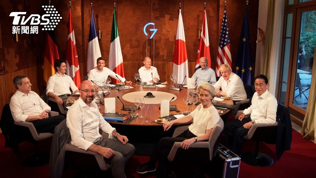 圖／達志影像美聯社 G7峰會登場　德國總理：各國皆擔憂全球經濟危機