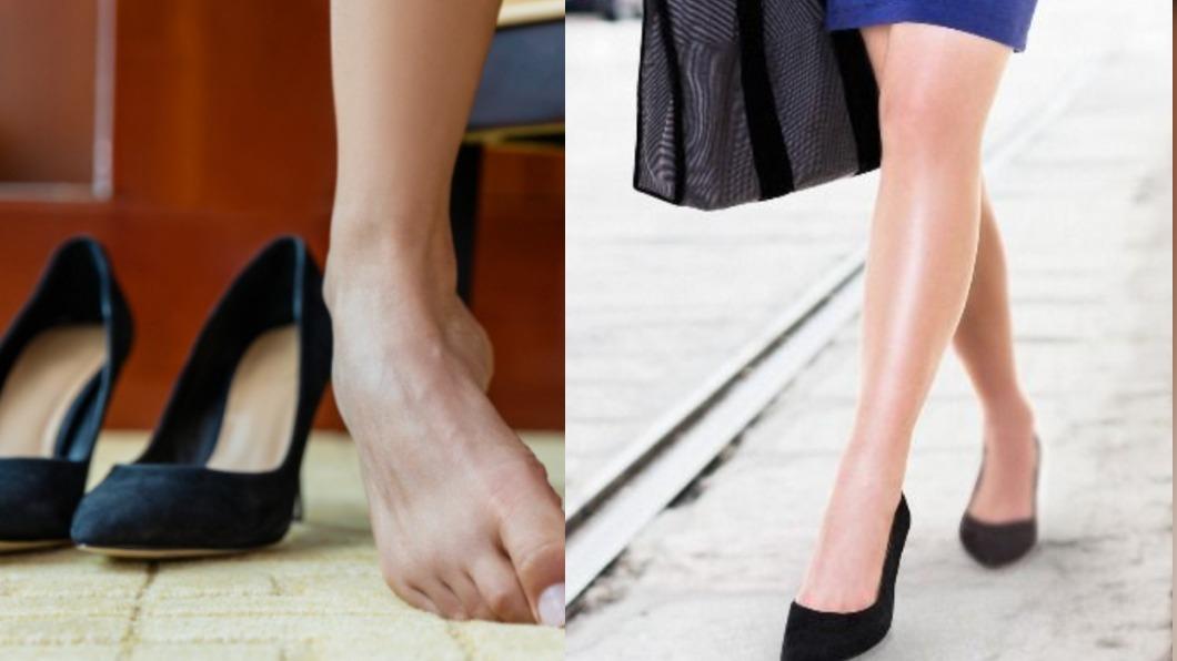 大多數女性常常有愛鞋不合腳的困擾。（示意圖，非當事人／shutterstock達志影像）