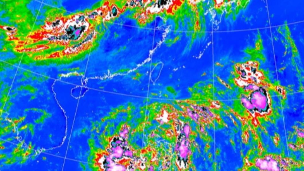 圖／中央氣象局 熱帶擾動發展中！最快週五成颱　週末南部恐瞬間強降雨
